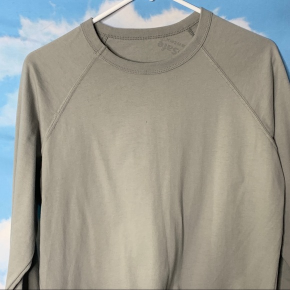 US Blanks-Gray Sweatshirt 100% Cotton size x-small - Picture 6 of 10